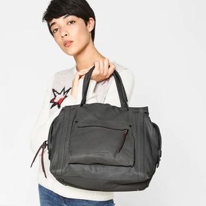Liebeskind Virginia Sporty Leather Tote Bag